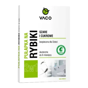 Skuteczna pułapka na rybiki szare i cukrowe lep VACO 2szt