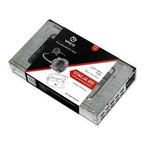 Skuteczna żywołapka na myszy i szczury 3 zapadki VACO PRO