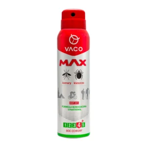 Ochronny spray na komary i kleszcze z panthenolem DEET30 VACO MAX 100ml
