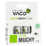 Bezwonny lep na muchy i muszki Smart Cylinder VACO zestaw 4szt