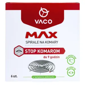 Odstraszające spirale na komary VACO MAX 6szt