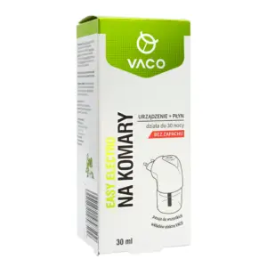 Kompaktowe elektro na komary z płynem Easy Elektro VACO 30ml 30 nocy