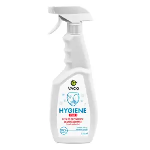 Skuteczny płyn do dezynfekcji powierzchni i toalet VACO Hygiene 750ml