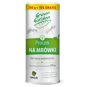 Skuteczny proszek na mrówki do ogrodu i doniczek VACO GREEN GARDEN 275g