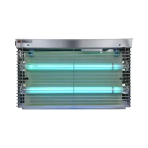 Lampa owadobójcza lepowa TRIO STEEL 2x15W