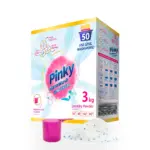 Wybielający proszek do prania białych i jasnych tkanin Pinky NanoWash Universal 3kg 50 prań