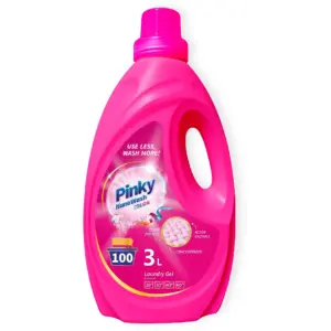 Skuteczny żel do prania tkanin kolorowych Pinky NanoWash Color 3L 100 prań